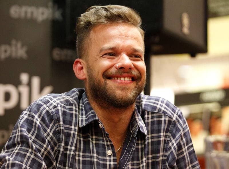 Football. Michal Pirog. Meeting with Author. 11.05.2014