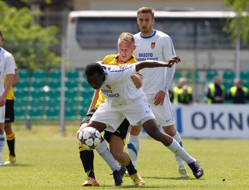 Football. I Liga. Puszcza Niepolomice - GKS Katowice. 04.05.2014