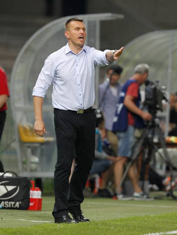 Football. T-Mobile Ekstraklasa. Podbeskidzie Bielsko Biala - Widzew Lodz. 22.05.2014
