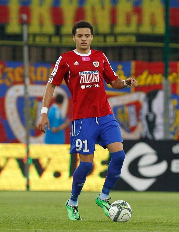 Football. T-Mobile Ekstraklasa. Piast Gliwice - Zaglebie Lubin. 23.05.2014