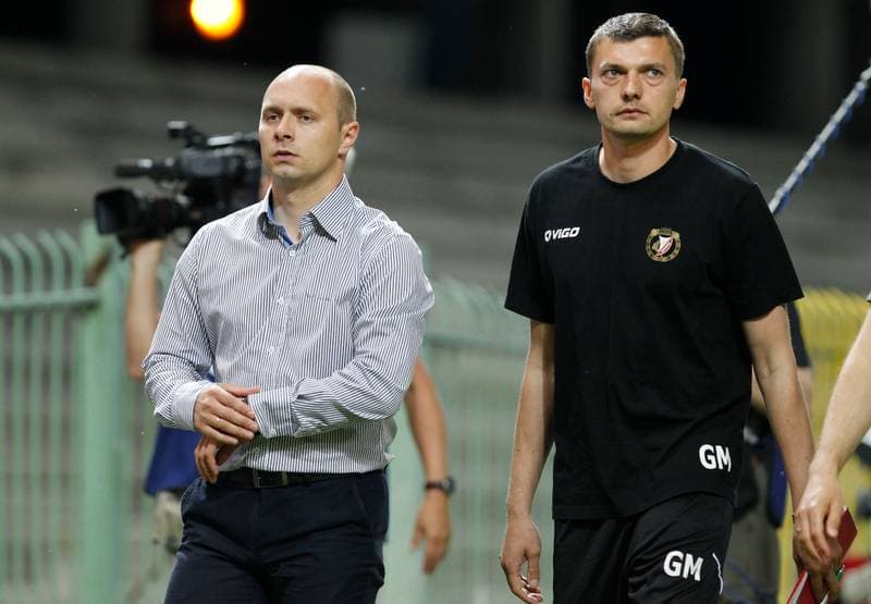 Football. T-Mobile Ekstraklasa. Podbeskidzie Bielsko Biala - Widzew Lodz. 22.05.2014