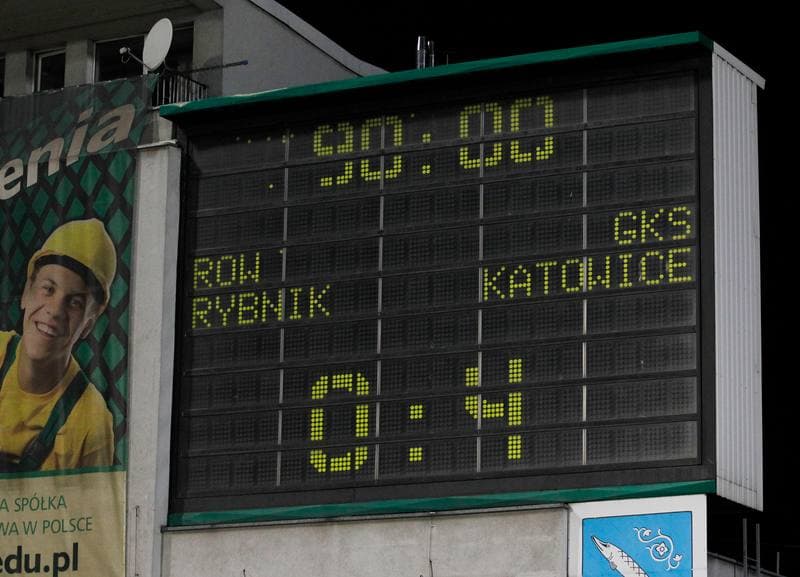 Football. I Liga. Energetyk ROW Rybnik - GKS Katowice. 17.04.2014