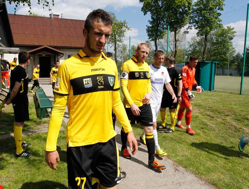 Football. I Liga. Puszcza Niepolomice - GKS Katowice. 04.05.2014