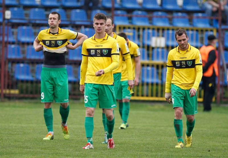 Football. I Liga. Dolcan Zabki - GKS Katowice. 23.04.2014