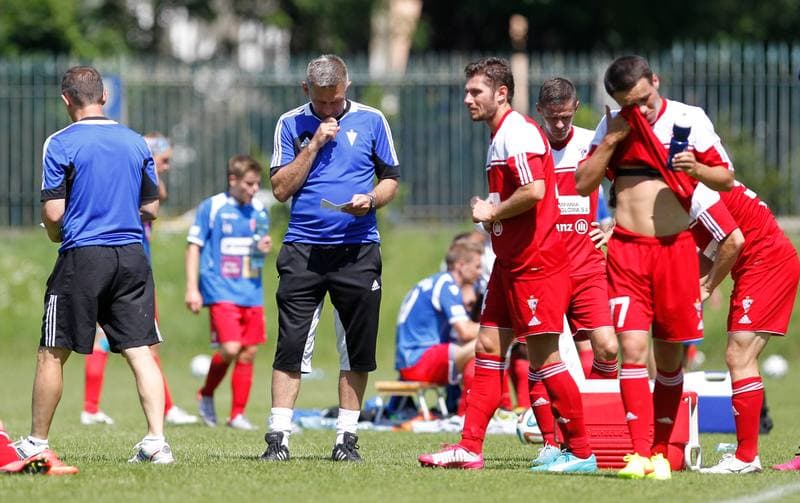 Football. Friendly Match. Gornik Zabrze - Rakow Czestochowa. 14.07.2014