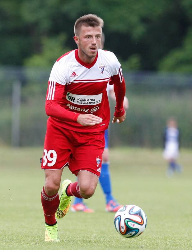Football. T-Mobile Ekstraklasa. Slavia Ruda Slaska - Gornik Zabrze. 21.06.2014