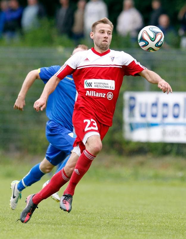 Football. T-Mobile Ekstraklasa. Slavia Ruda Slaska - Gornik Zabrze. 21.06.2014