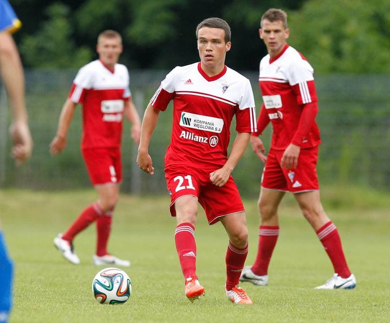 Football. T-Mobile Ekstraklasa. Slavia Ruda Slaska - Gornik Zabrze. 21.06.2014
