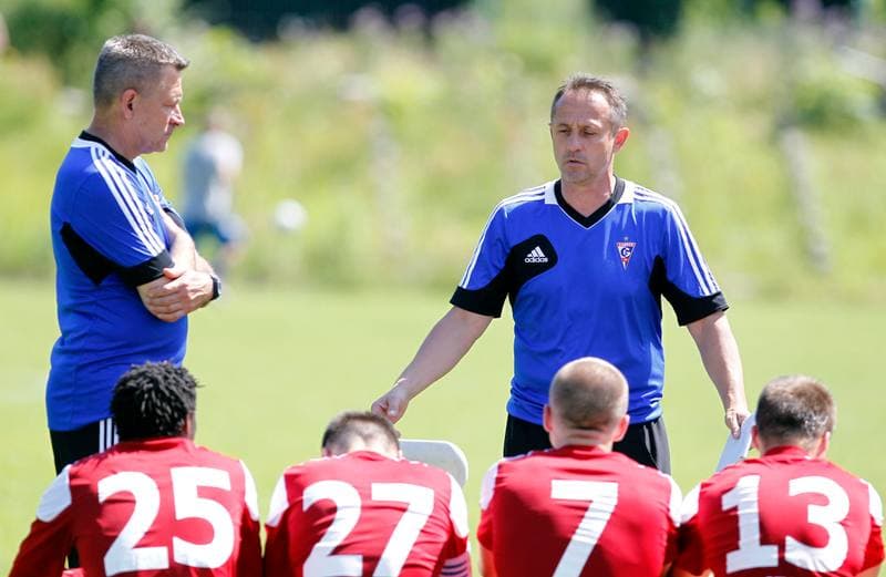 Football. Friendly Match. Gornik Zabrze - Rakow Czestochowa. 14.07.2014