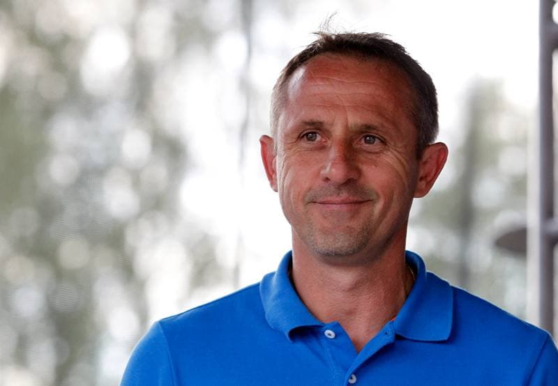 Football. Gornik Zabrze. Press Conference. 15.07.2014