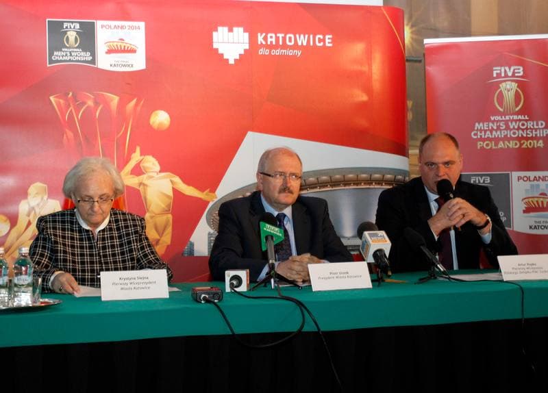 Volleyball. Polish Volleyball Federation. Press Conference. 29.05.2014