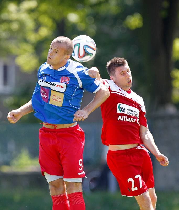 Football. Friendly Match. Gornik Zabrze - Rakow Czestochowa. 14.07.2014
