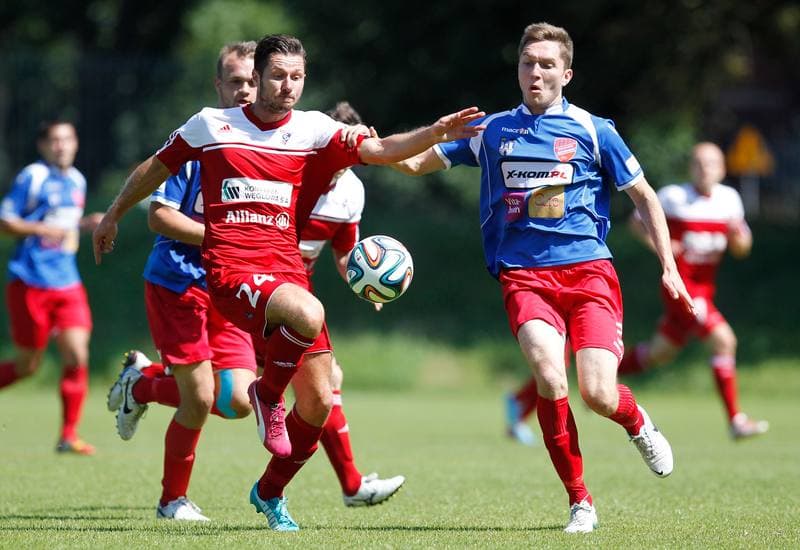 Football. Friendly Match. Gornik Zabrze - Rakow Czestochowa. 14.07.2014