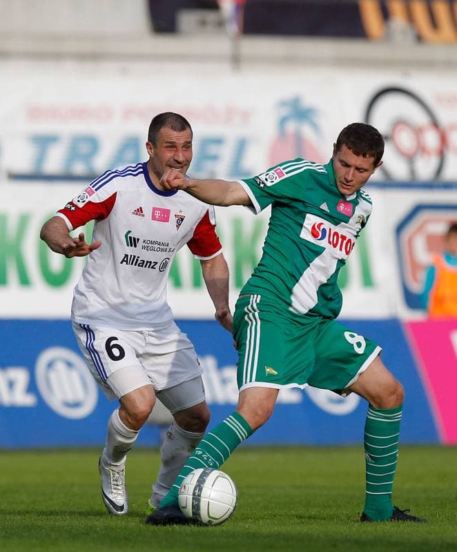 Football. T-Mobile Ekstraklasa. Gornik Zabrze - Lechia Gdansk. 01.06.2014