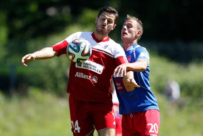 Football. Friendly Match. Gornik Zabrze - Rakow Czestochowa. 14.07.2014