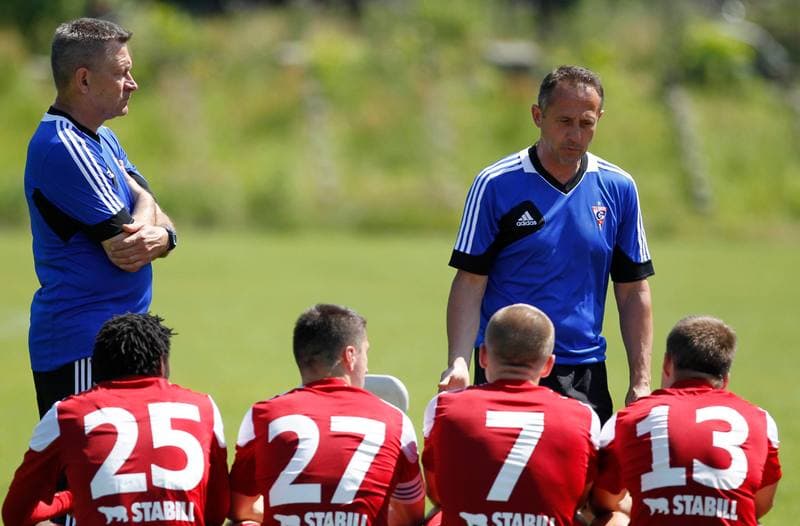 Football. Friendly Match. Gornik Zabrze - Rakow Czestochowa. 14.07.2014