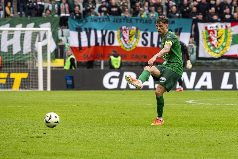 Football. PKO BP Ekstraklasa. Slask Wroclaw - GKS Katowice. 19.04.2025