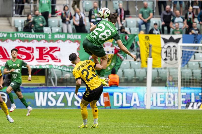 Football. PKO BP Ekstraklasa. Slask Wroclaw - GKS Katowice. 19.04.2025