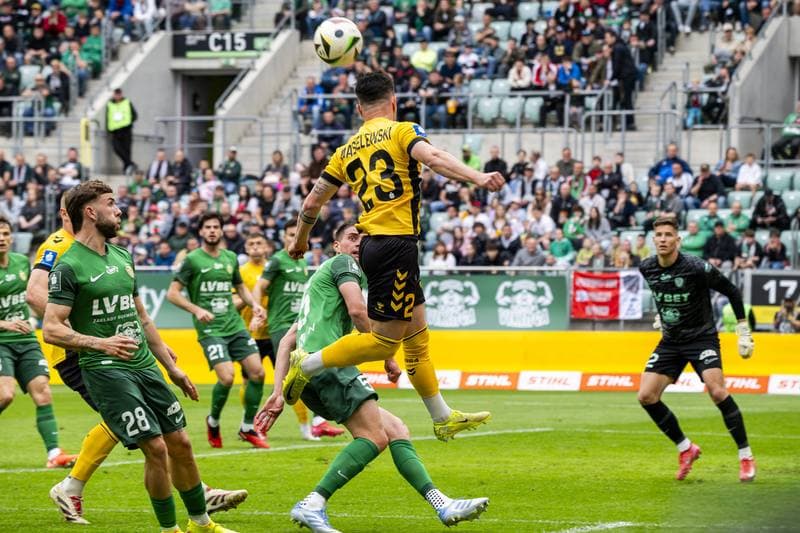 Football. PKO BP Ekstraklasa. Slask Wroclaw - GKS Katowice. 19.04.2025