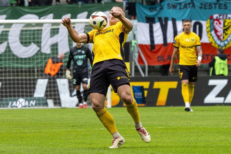 Football. PKO BP Ekstraklasa. Slask Wroclaw - GKS Katowice. 19.04.2025