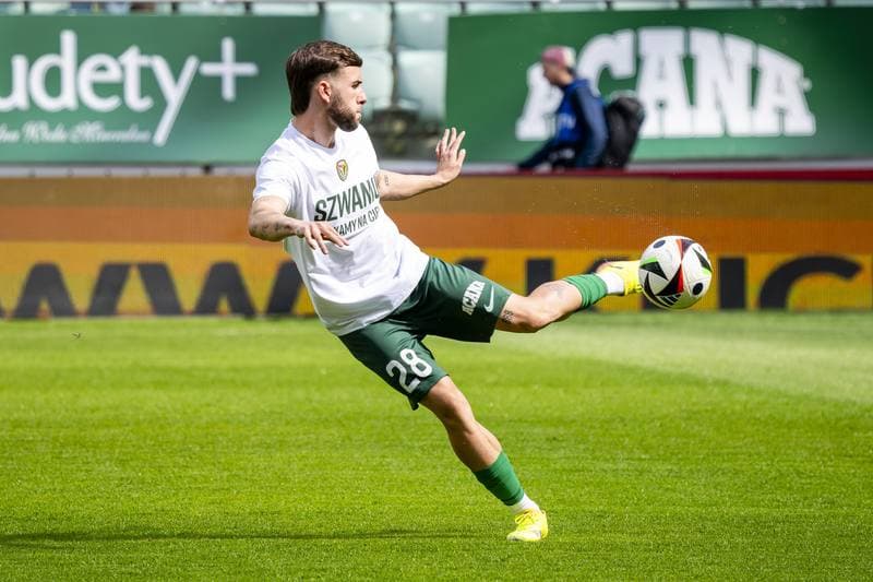 Football. PKO BP Ekstraklasa. Slask Wroclaw - GKS Katowice. 19.04.2025