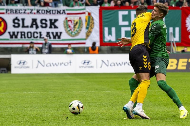 Football. PKO BP Ekstraklasa. Slask Wroclaw - GKS Katowice. 19.04.2025