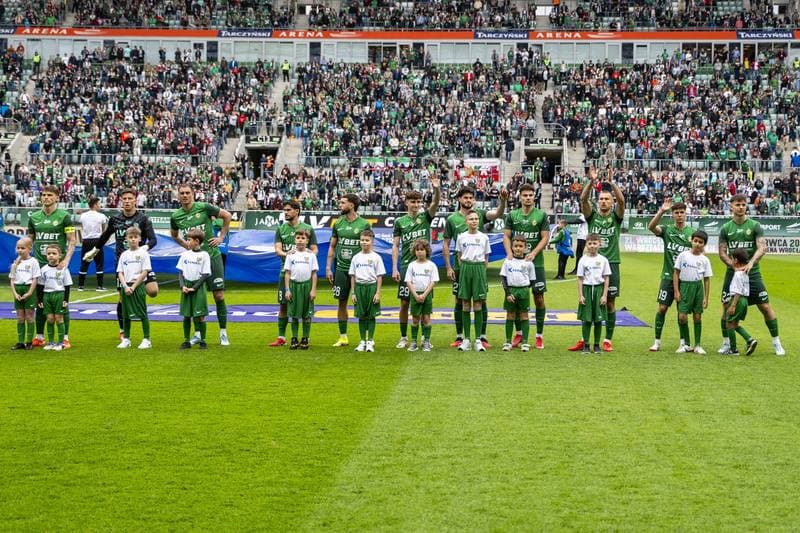 Football. PKO BP Ekstraklasa. Slask Wroclaw - GKS Katowice. 19.04.2025