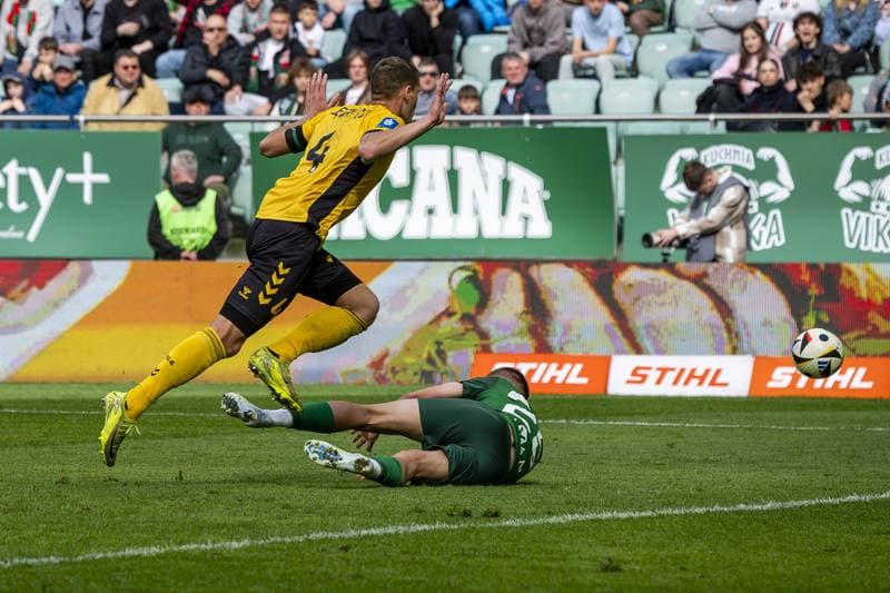 Football. PKO BP Ekstraklasa. Slask Wroclaw - GKS Katowice. 19.04.2025