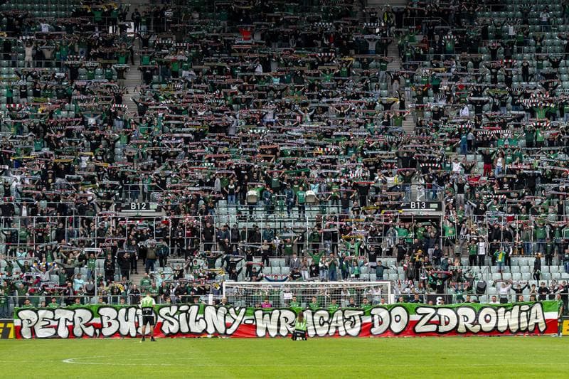 Football. PKO BP Ekstraklasa. Slask Wroclaw - GKS Katowice. 19.04.2025