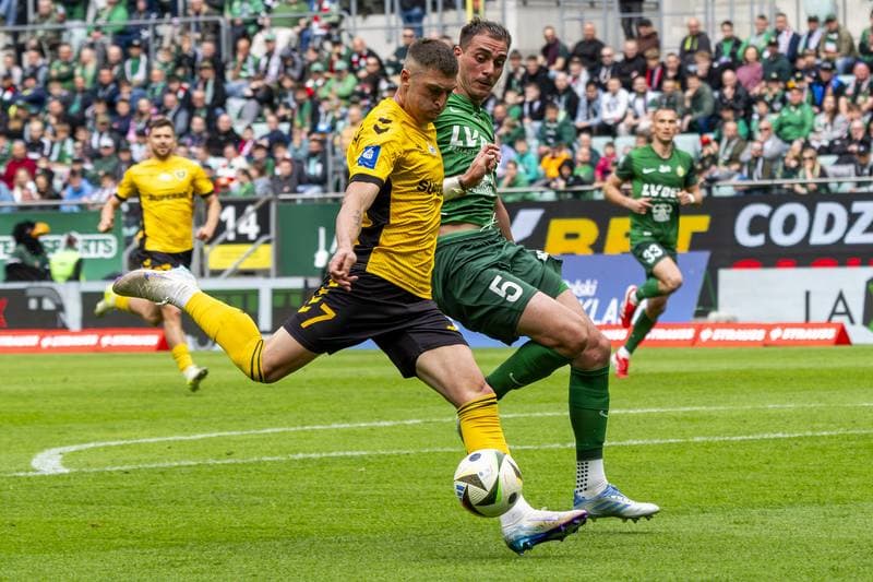 Football. PKO BP Ekstraklasa. Slask Wroclaw - GKS Katowice. 19.04.2025