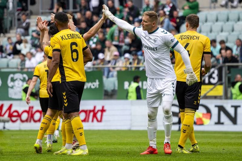 Football. PKO BP Ekstraklasa. Slask Wroclaw - GKS Katowice. 19.04.2025