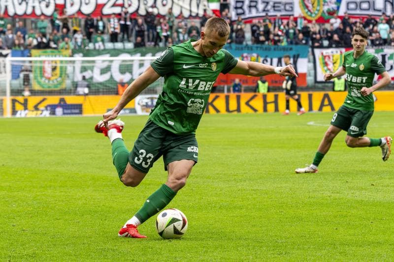 Football. PKO BP Ekstraklasa. Slask Wroclaw - GKS Katowice. 19.04.2025