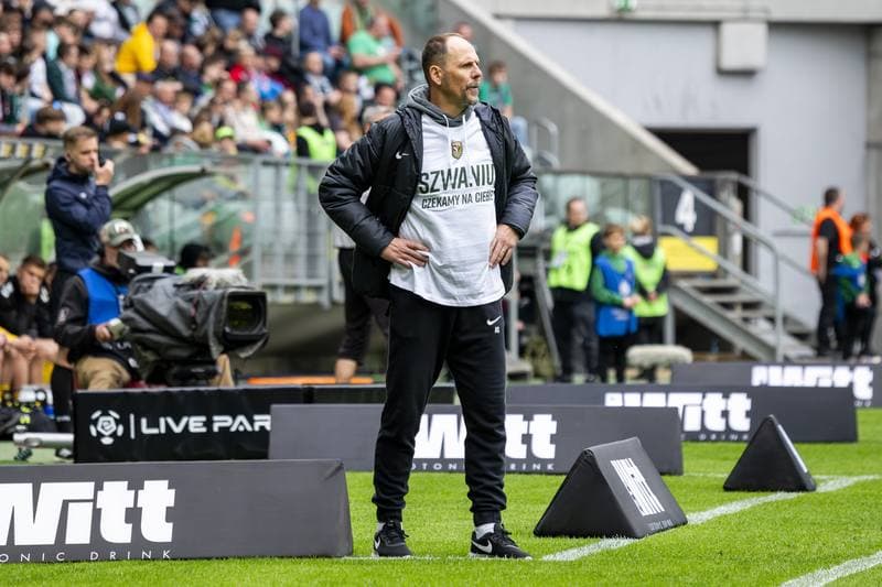 Football. PKO BP Ekstraklasa. Slask Wroclaw - GKS Katowice. 19.04.2025