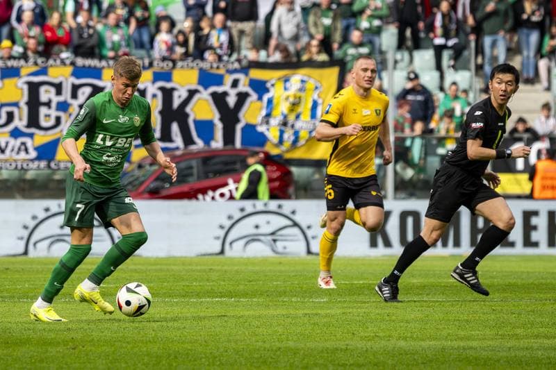 Football. PKO BP Ekstraklasa. Slask Wroclaw - GKS Katowice. 19.04.2025