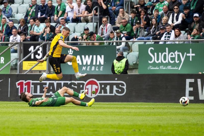 Football. PKO BP Ekstraklasa. Slask Wroclaw - GKS Katowice. 19.04.2025