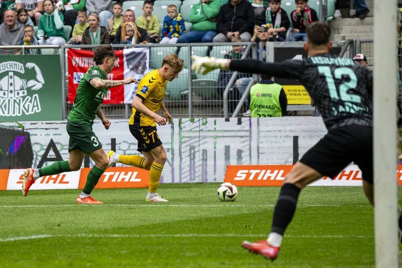 Football. PKO BP Ekstraklasa. Slask Wroclaw - GKS Katowice. 19.04.2025
