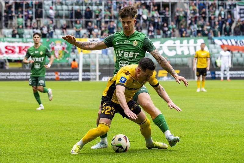 Football. PKO BP Ekstraklasa. Slask Wroclaw - GKS Katowice. 19.04.2025
