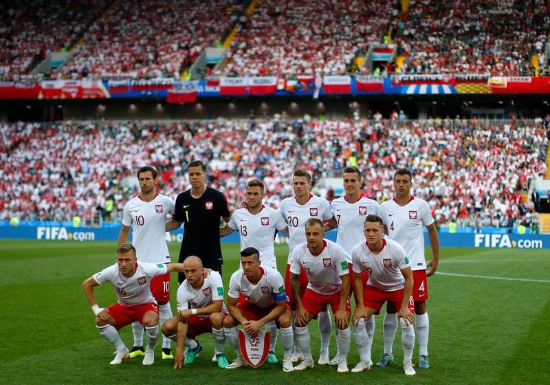 Football. World Cup. Poland - Senegal. 19.06.2018