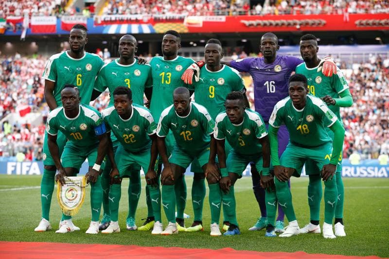 Football. World Cup. Poland - Senegal. 19.06.2018