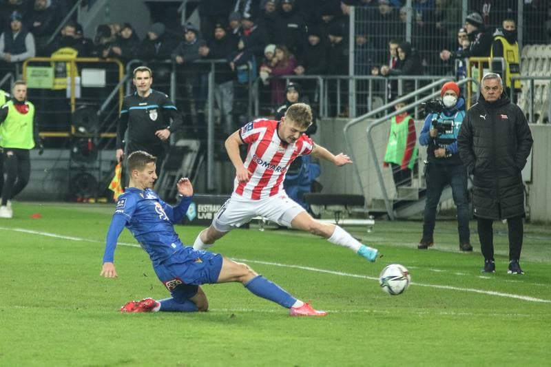 Football. PKO BP Ekstraklasa. Cracovia - Lech Poznan. 06.02.2022
