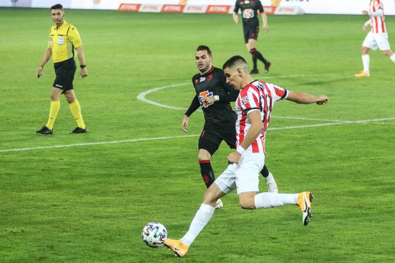 Football. PKO BP Ekstraklasa. Cracovia - Jagiellonia Bialystok. 07.11.2020