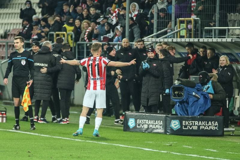 Football. PKO BP Ekstraklasa. Cracovia - Lech Poznan. 06.02.2022