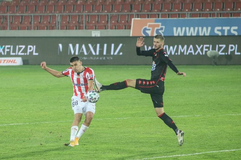 Football. PKO BP Ekstraklasa. Cracovia - Jagiellonia Bialystok. 07.11.2020