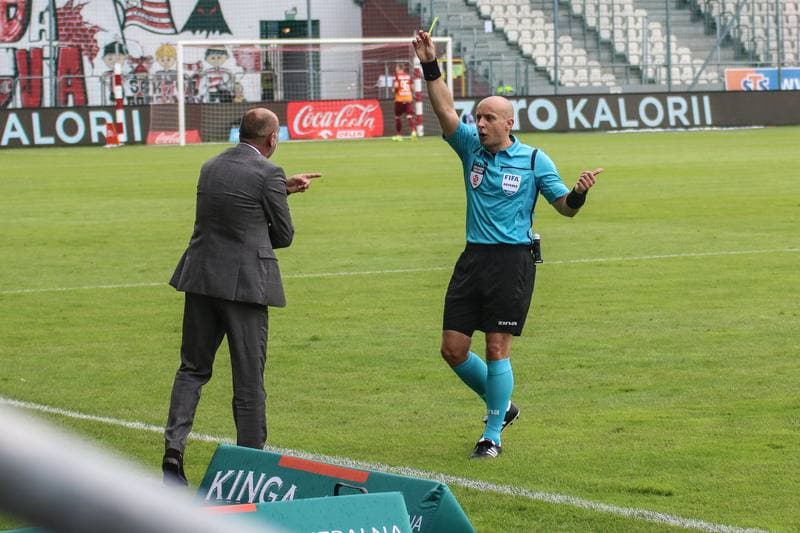 Football. PKO BP Ekstraklasa. Cracovia - Jagiellonia Bialystok. 21.06.2020