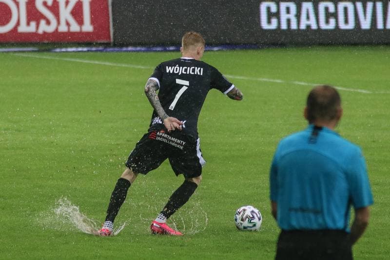 Football. PKO BP Ekstraklasa. Cracovia - Jagiellonia Bialystok. 21.06.2020