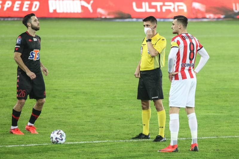Football. PKO BP Ekstraklasa. Cracovia - Jagiellonia Bialystok. 07.11.2020