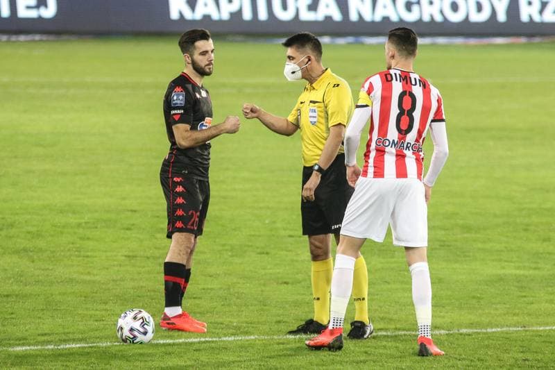 Football. PKO BP Ekstraklasa. Cracovia - Jagiellonia Bialystok. 07.11.2020