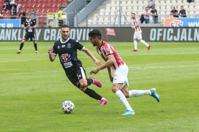 Football. PKO BP Ekstraklasa. Cracovia - Jagiellonia Bialystok. 21.06.2020