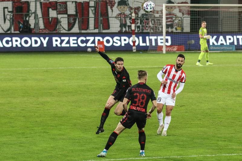 Football. PKO BP Ekstraklasa. Cracovia - Jagiellonia Bialystok. 07.11.2020