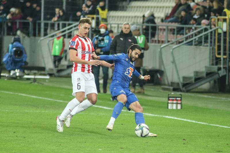 Football. PKO BP Ekstraklasa. Cracovia - Lech Poznan. 06.02.2022